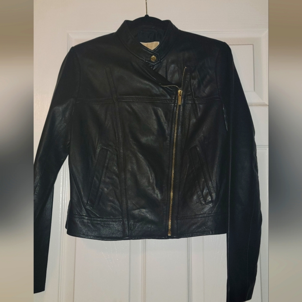 Michael Kors Women's leather jacket